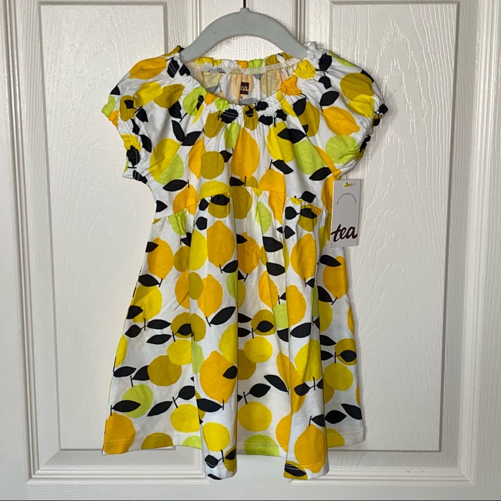 Tea Collection Citrus Babydoll Dress - NEW! - Picture 12 of 12